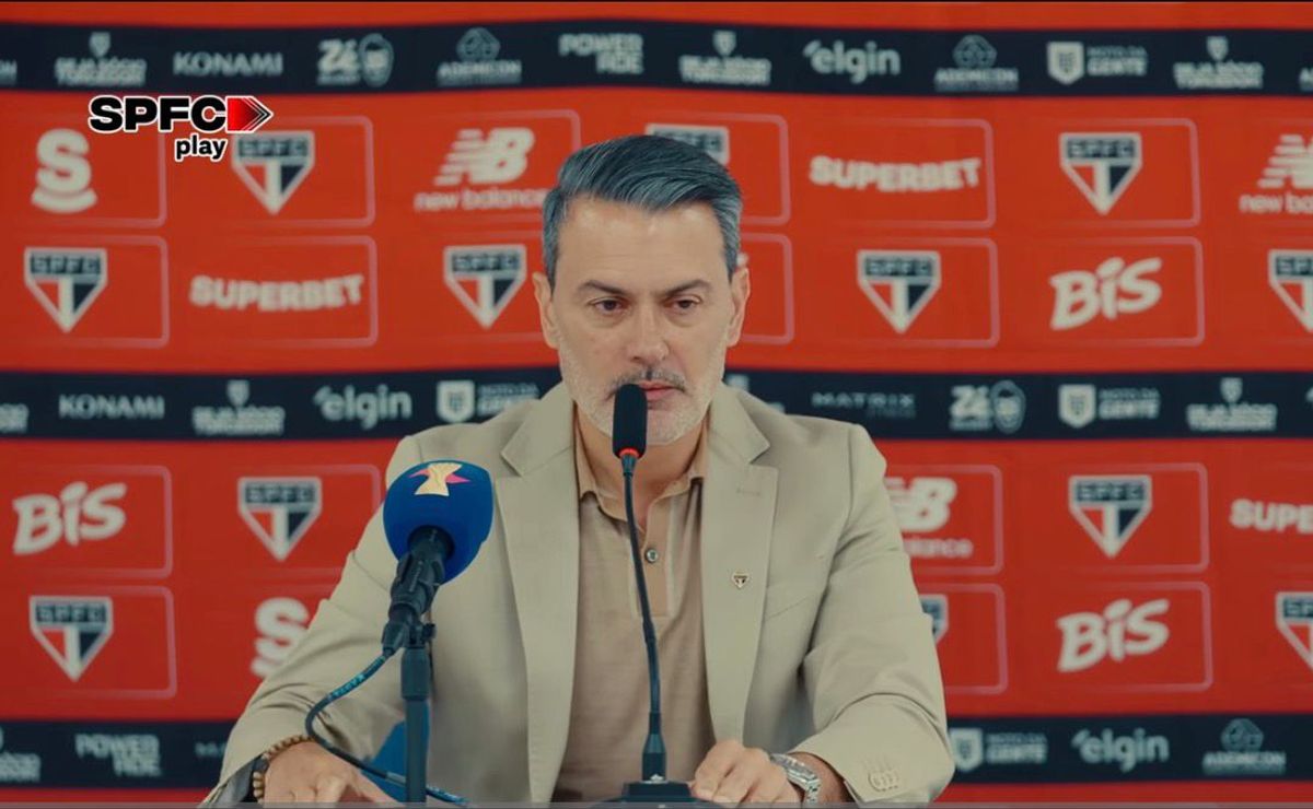 Rui Costa decide demitir Crespo no São Paulo após divergências de postura e gestão