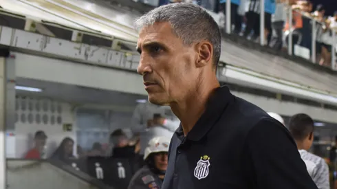 Vojvoda é o técnico do Santos. Foto: Jota Erre/AGIF

