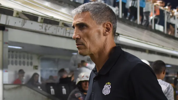 Vojvoda é o técnico do Santos. Foto: Jota Erre/AGIF