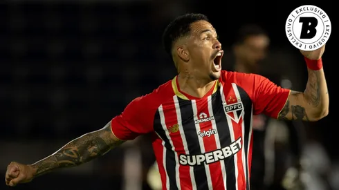 Luciano comemora a vitória sobre o RB Bragantino fora de casa. Foto: Joisel Amaral/AGIF