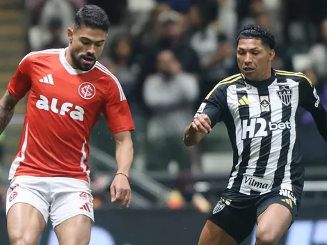 Atlético-MG x Internacional: IA sinaliza placar exato de jogo do Brasileirão