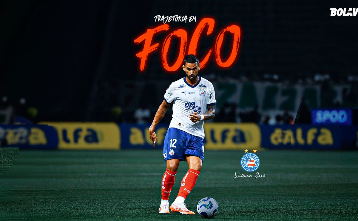 Willian José no Bahia: trajetória, experiência internacional e o peso do camisa 9