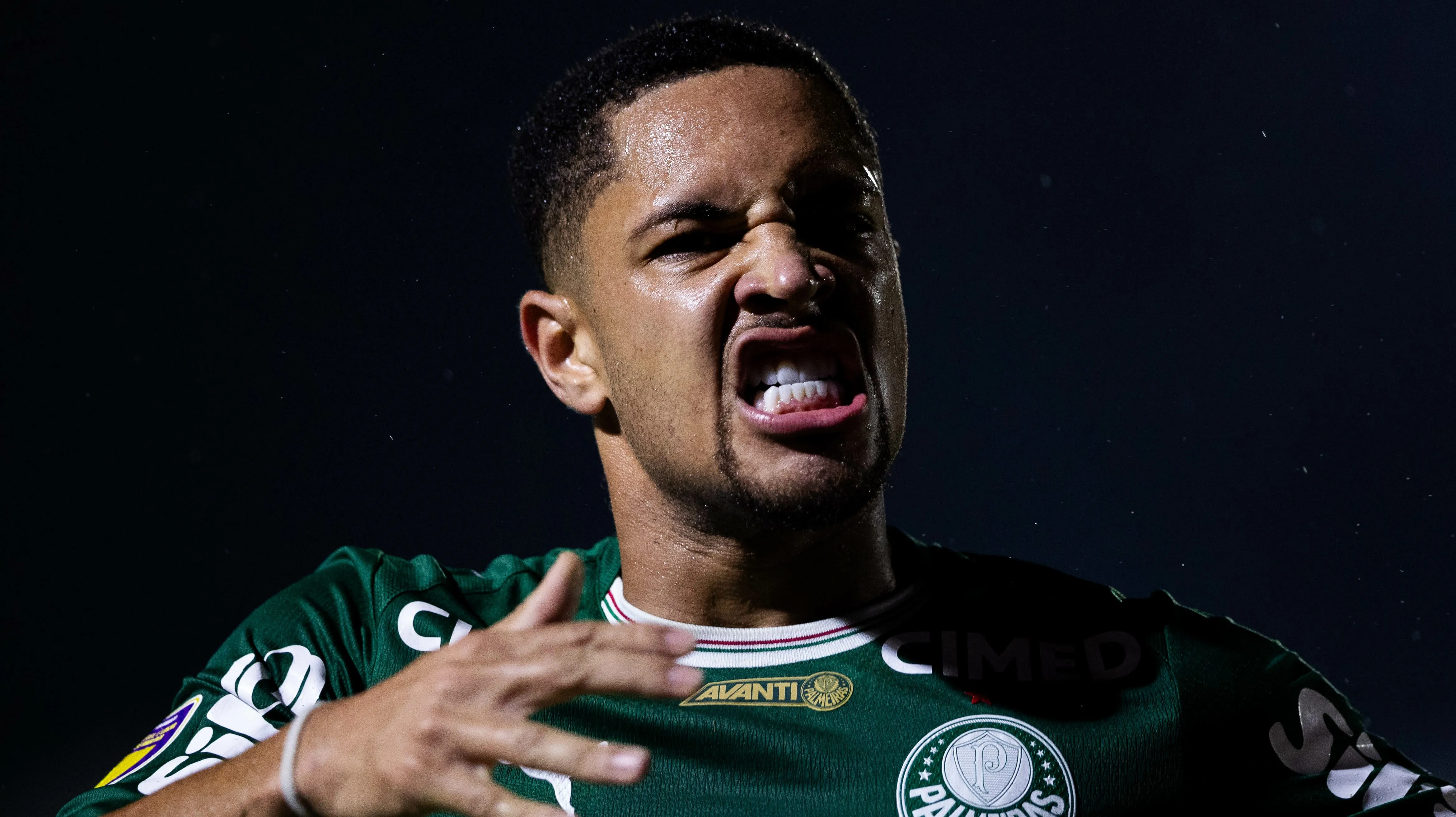Vitor Roque, do Palmeiras, está na pré-lista após título paulista pelo Palmeiras – Foto: Joisel Amaral/AGIF