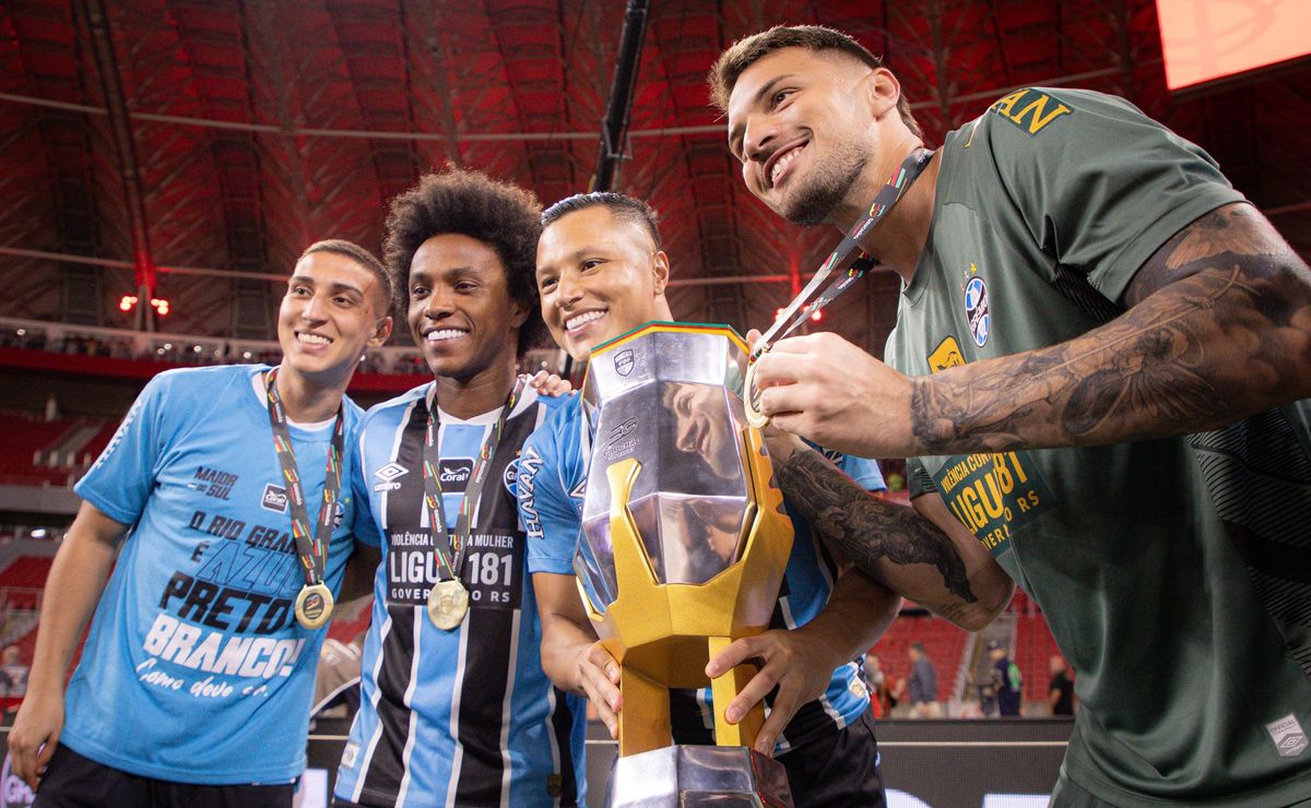 Após título gaúcho, Grêmio muda a chave e ganha confiança para Brasileirão e Sul-Americana