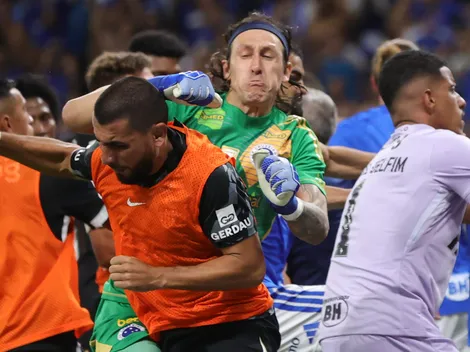 Pancadaria generalizada em Cruzeiro x Atlético-MG vira caso de Polícia