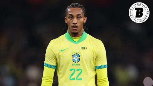 João Pedro durante o amistoso internacional entre Brasil e Senegal. Foto: Ryan Pierse/Getty Images  
