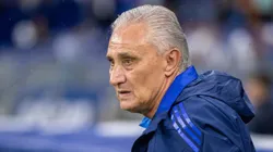 Tite em partida com o Cruzeiro