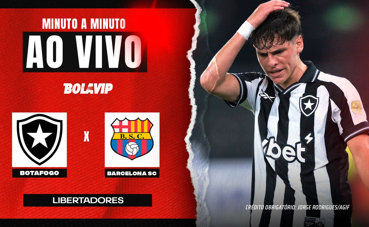 Botafogo x Barcelona SC AO VIVO – Onde Assistir jogo em tempo real pela Copa Libertadores 2026