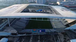 Vista Aerea da Neo Quimica Arena em Sao Paulo (SP), antes da partida entre Brasil e Paraguai pelas Eliminatorias da Copa do Mundo 2026. Foto: Marlon Costa/AGIF