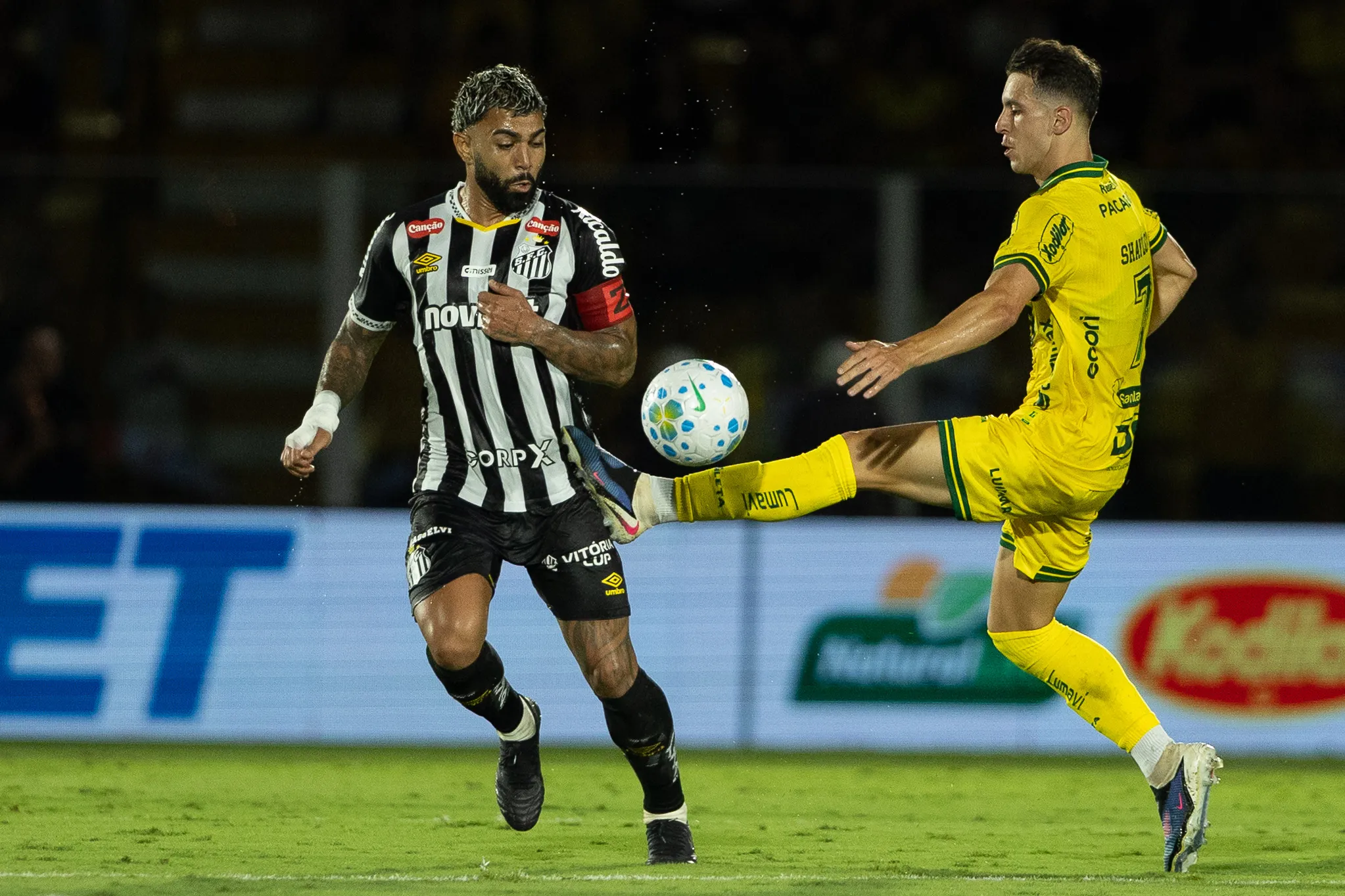 Mirassol x Santos. Foto: Joisel Amaral/AGIF