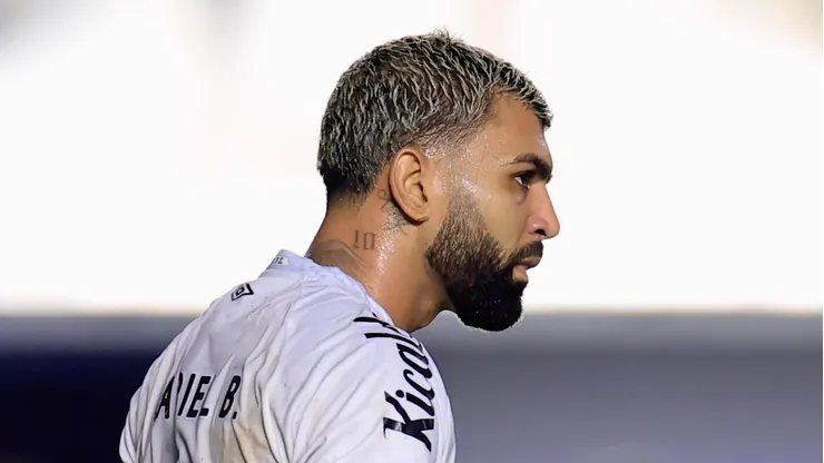 Gabigol, atacante do Santos