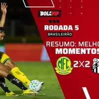 Santos busca empate com dois gols de Gabigol contra o Mirassol