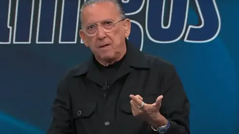 Galvão Bueno acredita que Jardim não combina com o Flamengo. Foto: Reprodução/BAND TV
