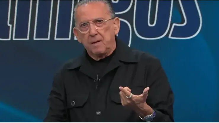 Galvão Bueno acredita que Jardim não combina com o Flamengo. Foto: Reprodução/BAND TV