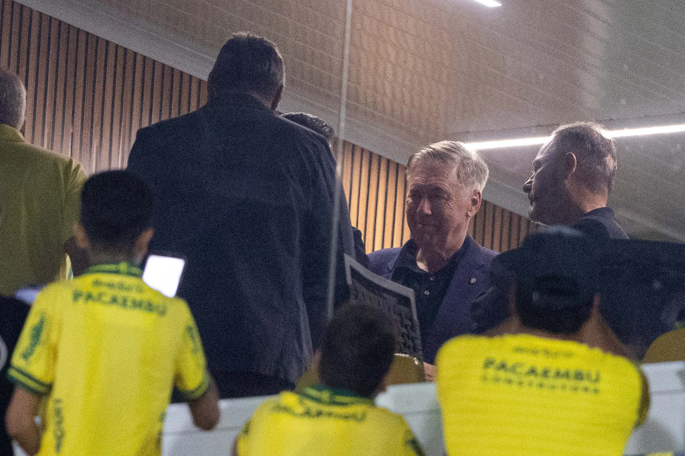 SP – MIRASSOL – 10/03/2026 – BRASILEIRO A 2026, MIRASSOL X SANTOS – TECNICO DA SLECAO BRASILEIRA Carlo Ancelotti ASSISTINDO A  partida contra o Santos no estadio Jose Maria de Campos Maia pelo campeonato Brasileiro A 2026. Foto: Joisel Amaral/AGIF