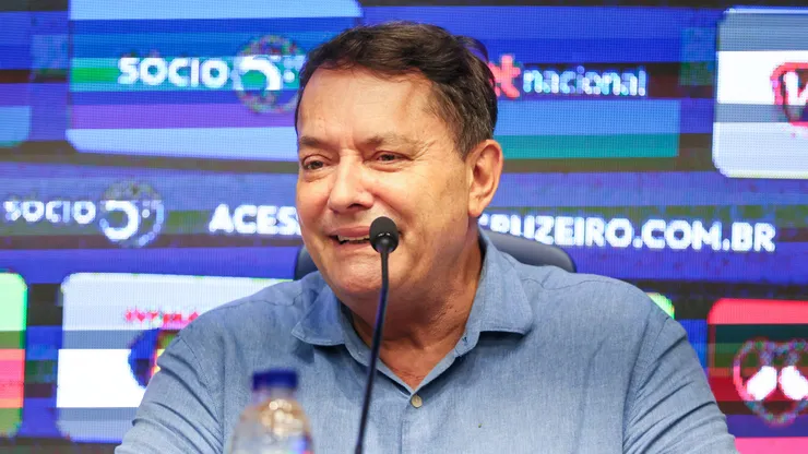 - Pedro Lourenco o Pedrinho dono do Cruzeiro durante coletiva
