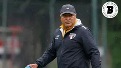 Roger Machado já comandou seu primeiro treino no São Paulo. Foto: Rubens Chiri/São Paulo FC