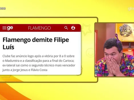 Babu reage à demissão de Filipe Luís no Flamengo