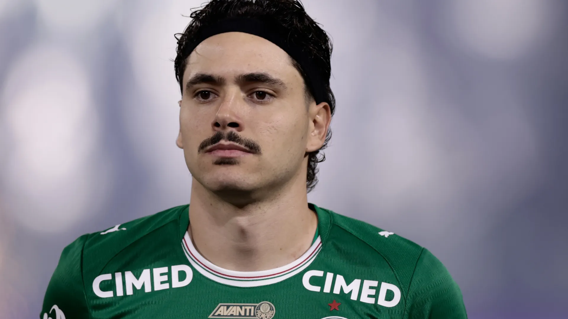 Maurício irá desfalcar o Palmeiras contra o Vasco – Foto: Marcello Zambrana/AGIF