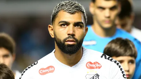 Gabriel Barbosa pediu olhares para Neymar – Foto: Mauricio De Souza/AGIF
