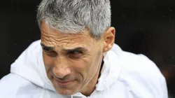 - Juan Vojvoda tecnico do Santos durante partida contra o Bragantino