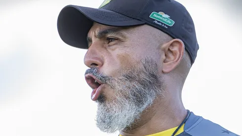 Guanaes durante treino do Mirassol.
