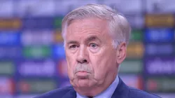 Carlo Ancelotti tecnico da Selecao Brasileira durante convocacao para as Eliminatorias da Copa do Mundo de 2026, evento realizado na CBF (Confederacao Brasileira de Futebol) no Rio de Janeiro, nesta segunda (25). Foto: Thiago Ribeiro/AGIF