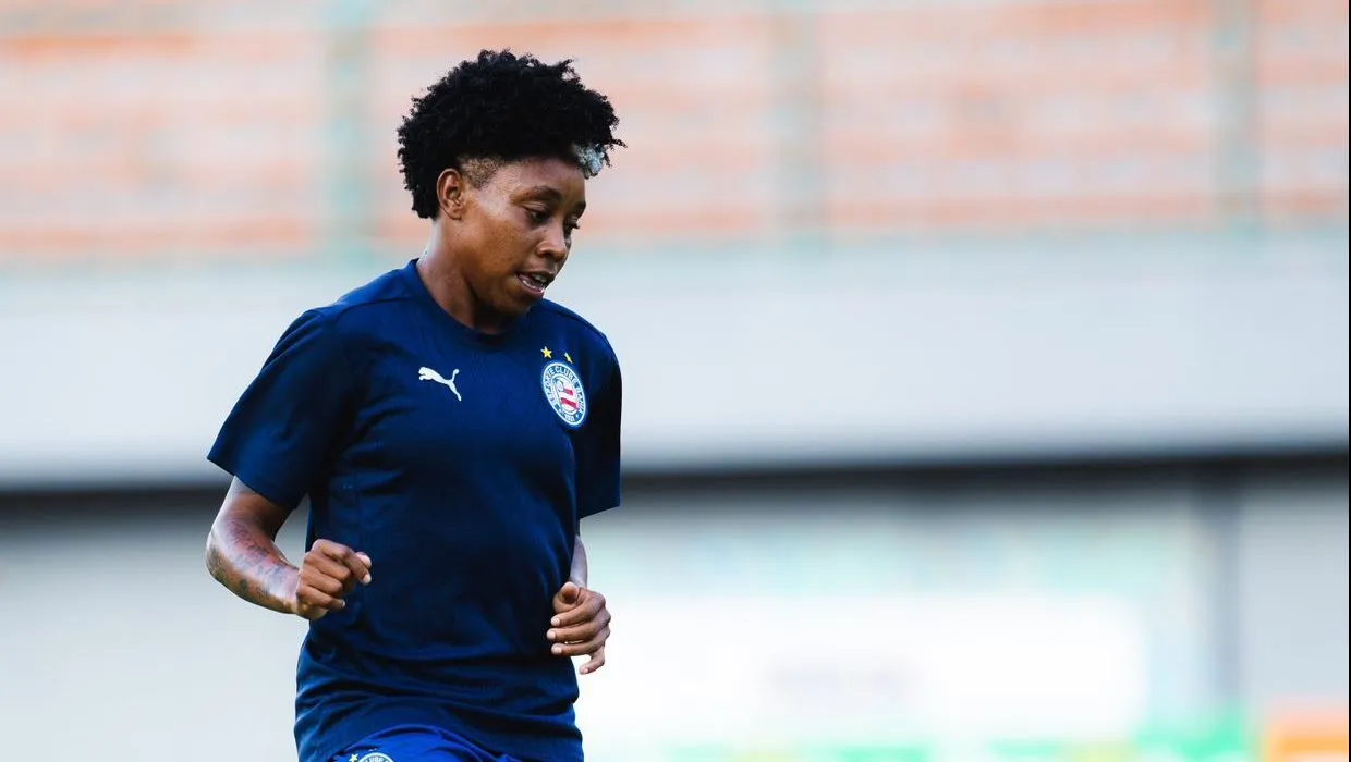 Lateral do Bahia, Dan Nunes, em treino