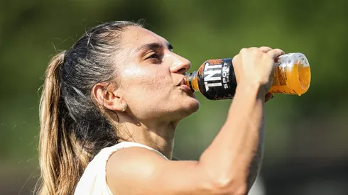 Sereias da Vila mantém alta intensidade nos treinos – Foto: Reinaldo Campos/Santos F.C
