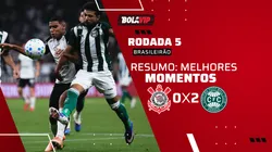 Corinthians 0 x 2 Coritiba. Foto: Ettore Chiereguini/AGIF