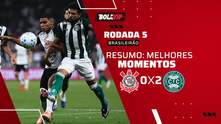 Corinthians 0 x 2 Coritiba. Foto: Ettore Chiereguini/AGIF