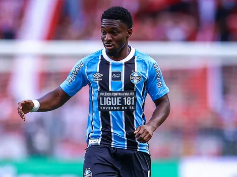 Amuzu desfalca treino do Grêmio por nascimento de filha e enfrenta o Bragantino