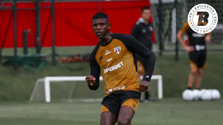 Arboleda treinando no CT - Foto: Anuar Sayed / São Paulo FC