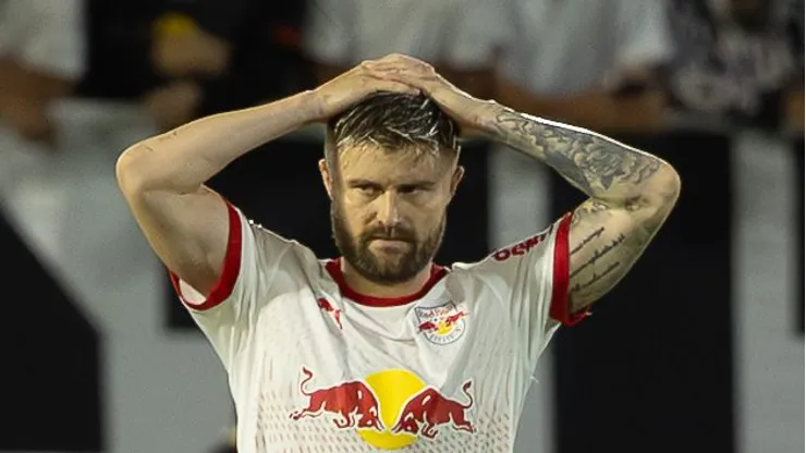 Sasha durante partida do Braga na Série A