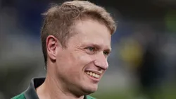 Seabra durante partida do Coxa na Série A