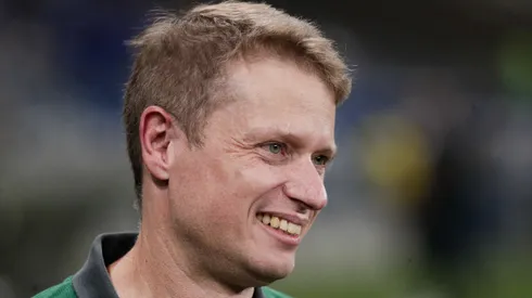 Seabra durante partida do Coxa na Série A
