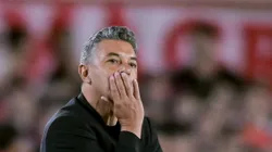 Torcida do Corinthians quer Gallardo no lugar de Dorival. Foto: Marcelo Endelli/Getty Images