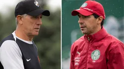 Renato Gaúcho e Abel Ferreira se reencontram no Brasileirão - Foto Abel: Site Oficial Sociedade Esportiva Palmeiras - César Greco - Foto Renato: Dikran Sahagian/Vasco