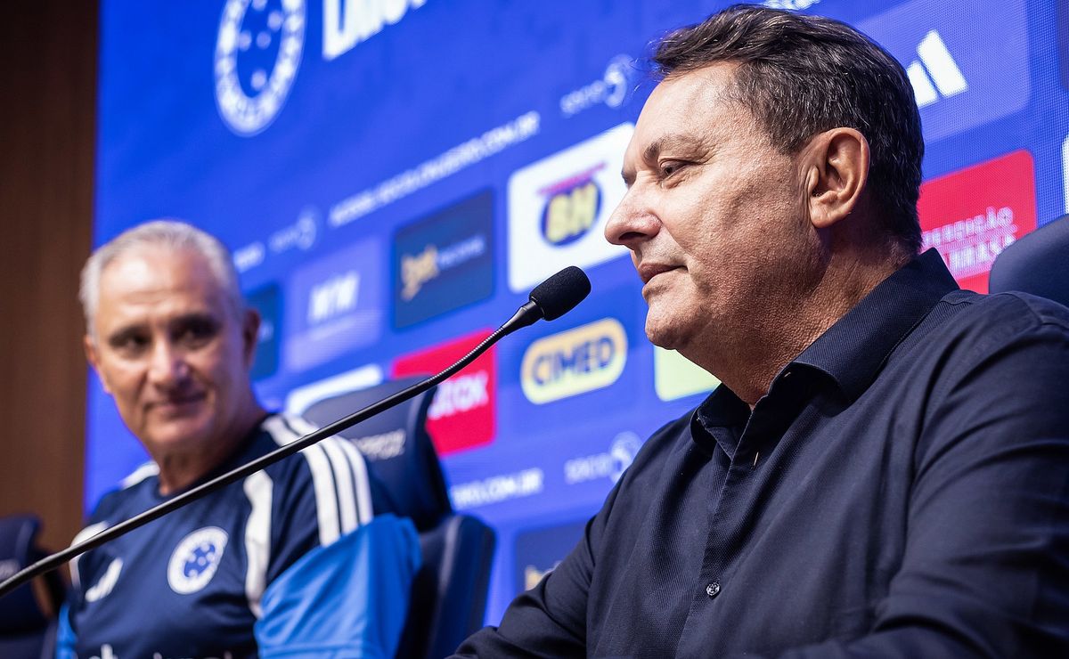 Pedrinho BH dá prazo de três jogos para definir futuro de Tite no Cruzeiro e responde sobre Filipe Luís