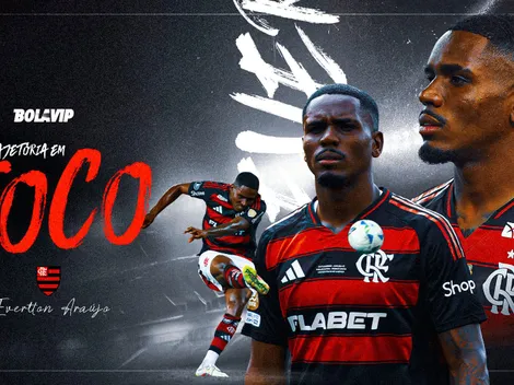 A trajetória de superação de Evertton Araújo até o elenco principal do Flamengo