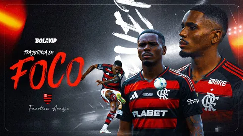 Evertton Araújo no Flamengo trajetória, intensidade e a disputa no meio-campo – Foto Thiago RibeiroJorge Rodrigues AGIF e Nicolo CampoIMAGO

