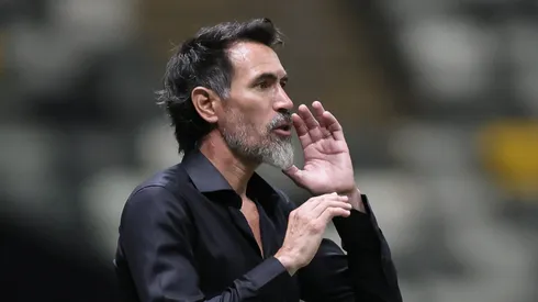  – Eduardo Dominguez tecnico do Atletico durante partida contra o Internacional no estadio Arena MRV pelo campeonato Brasileiro A 2026. 
