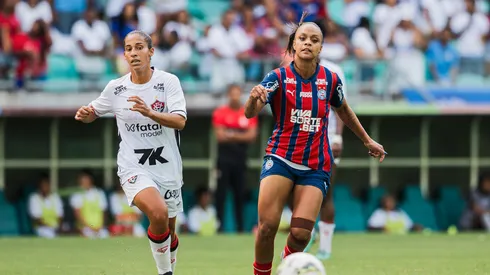 Bahia e Vitória em campo no Baiano Feminino – Foto: Letícia Martins/EC Bahia
