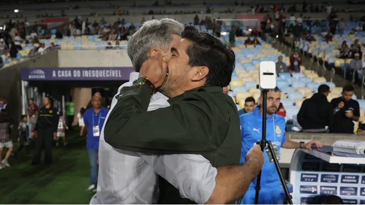 Abel venceu o último duelo entre eles. Foto: Lucas Figueiredo/Getty Images