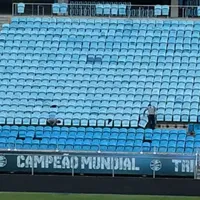 Arena do Grêmio começa troca de cadeiras