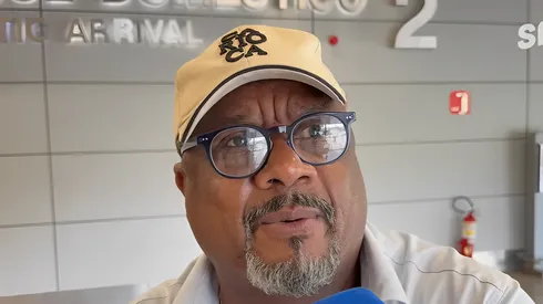 Pai de Gerson foi alvo de xingamentos no Maracanã. Foto: Reprodução/YouTube Samuca TV.
