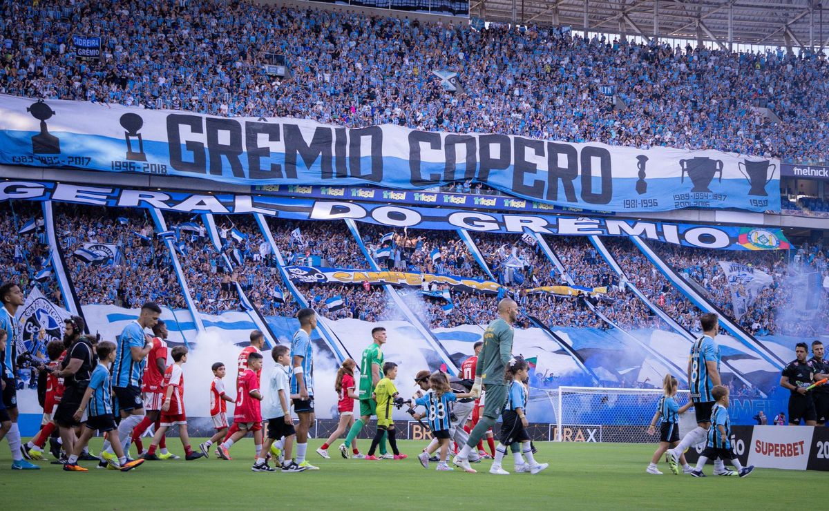 Grêmio projeta público modesto contra o Bragantino após título gaúcho