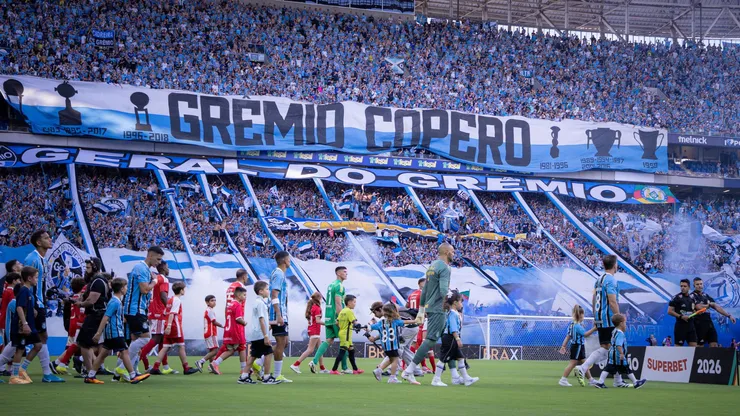Grêmio projeta público modesto contra o Bragantino após título gaúcho - Foto Maxi FranzoiAGIF