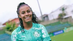 Emily em treino das Palestrinas - Foto: Paloma Cassiano/Palmeiras