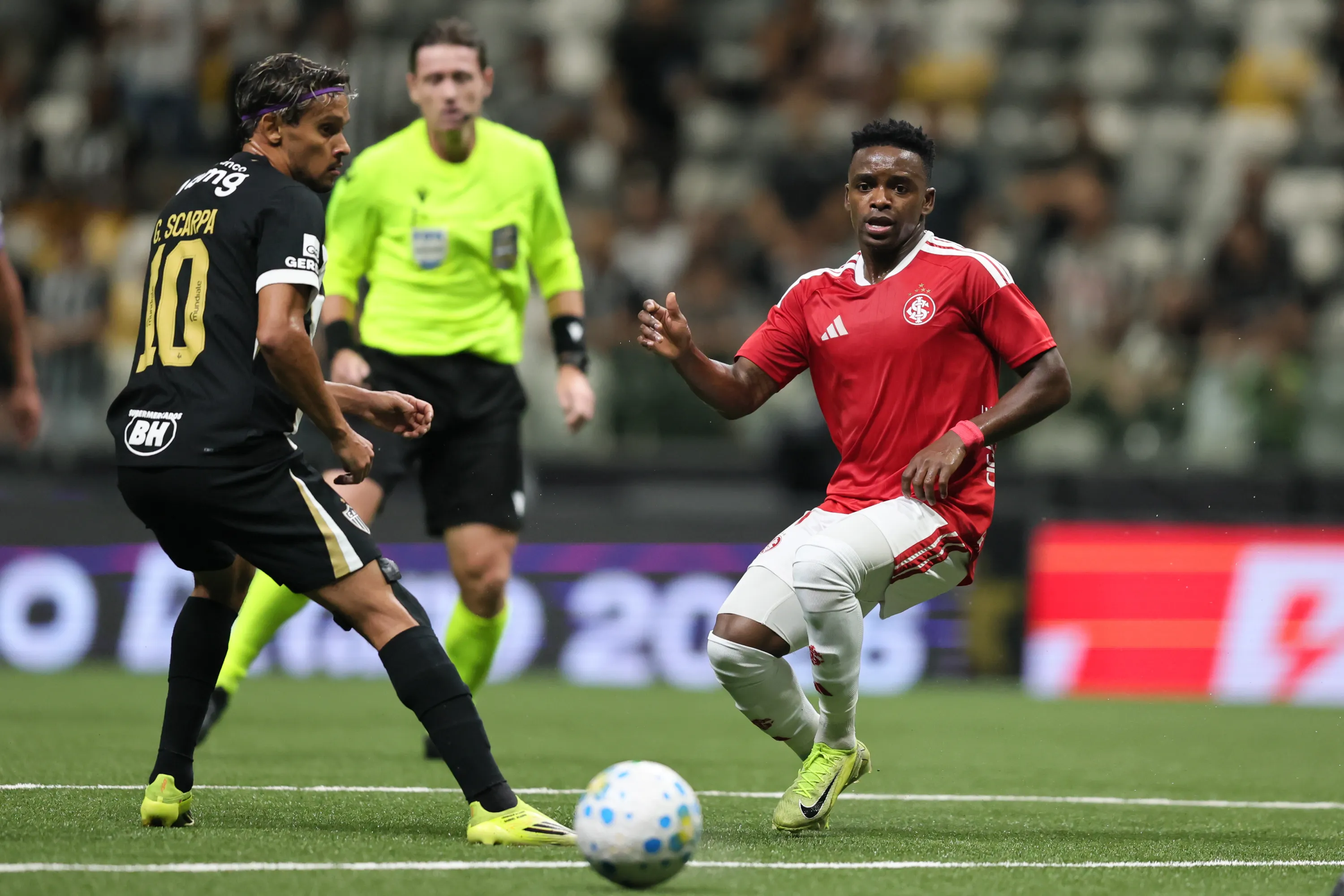 Inter perdeu para o Atlético-MG pelo Brasileirão. Foto: Gilson Lobo/AGIF